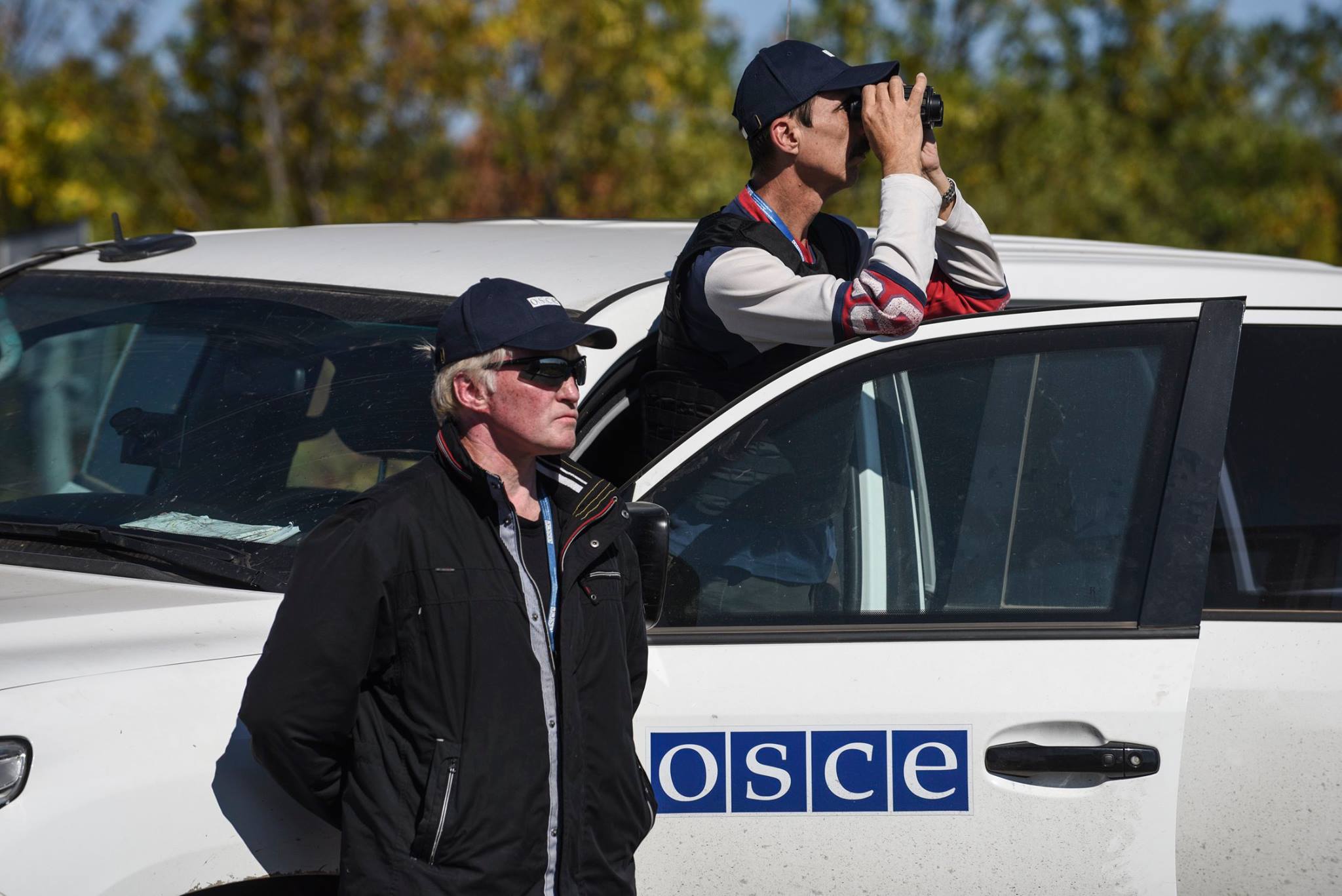ОБСЕ официально подтвердила минометный обстрел автомобиля миссии