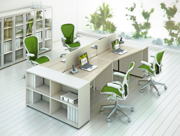 Правильная офисная мебель для сотрудников офиса