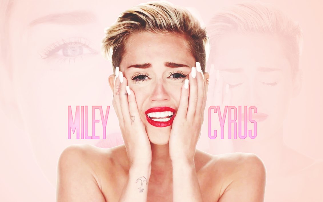 miley cyrus wallpaper wrecking ball by rockgodx