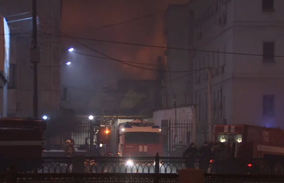 пожар на улице Стромынка